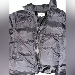 Men’s Black Fashion Nova Puffer Jacket